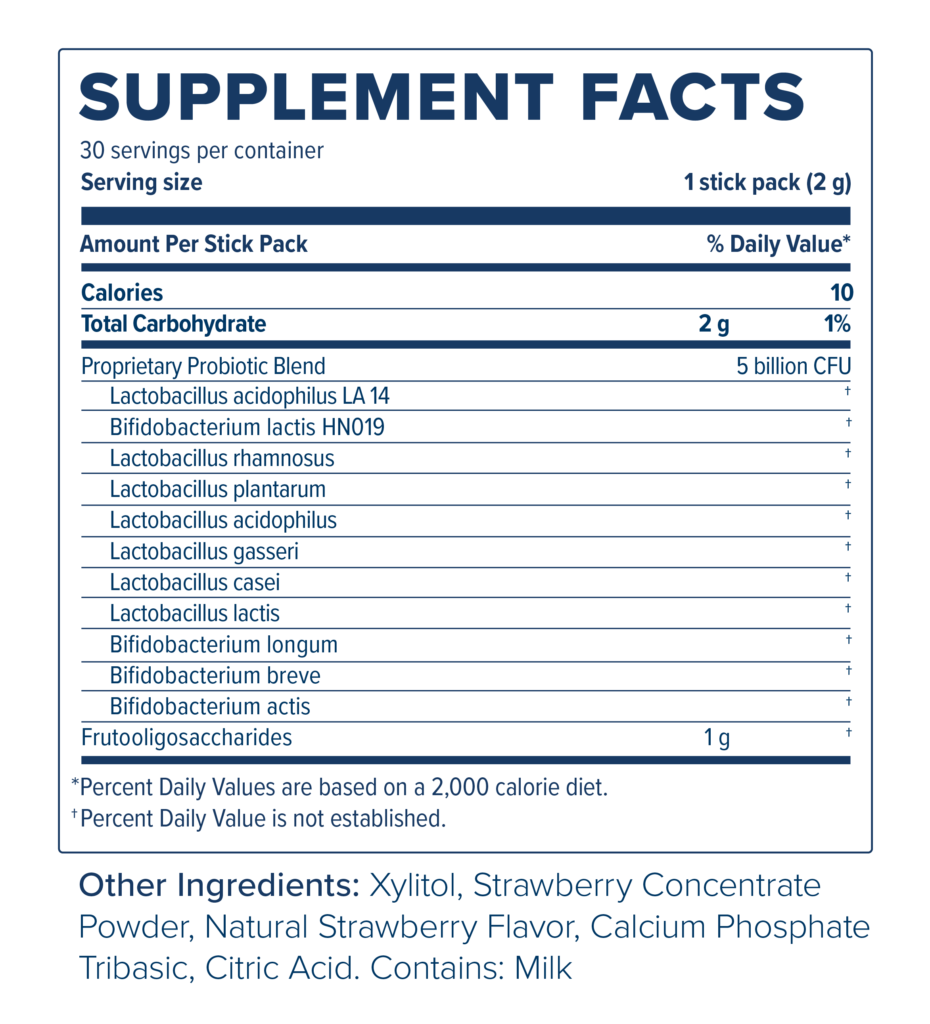 Probionic-Plus-Nurtition-Facts