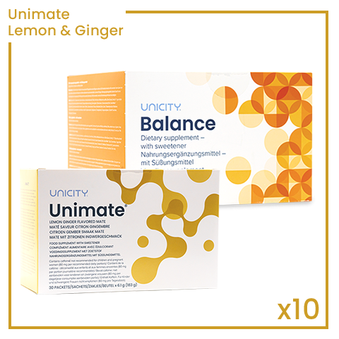 FEEL GREAT LEMON GINGER PACK (EU+CH)x10